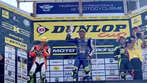Motociclismo, vittoria del gozzanese Riccardo Picciuto a Misano