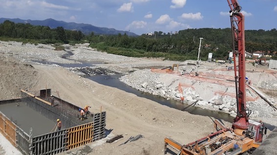 Romagnano Sesia: l'amministrazione ha aggiornato sulla situazione del ponte provvisorio