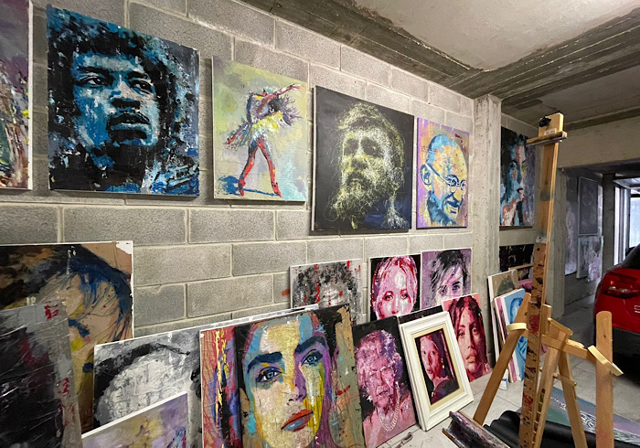 Un angolo di arte per Luca Andrian: “L’ultima spinta finale per raggiungere il mio sogno”
