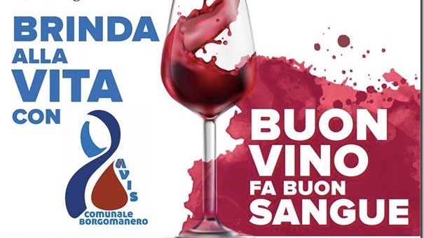  "Buon vino fa buon sangue" evento di AVIS Borgomanero in occasione della "Festa dell'Uva"