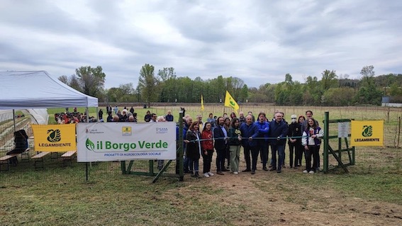 Inaugurato il campo del progetto di agroecologia sociale “il Borgo Verde”