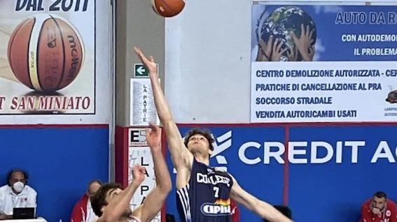 Basket, College Borgomanero sconfitto a San Miniato