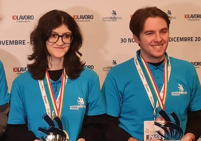 Sul podio dei “Worldskills Piemonte 2022” due studenti dell’ITIS