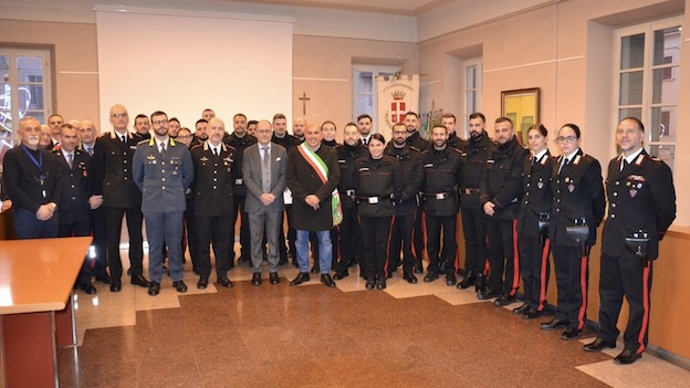 Borgomanero, consegnati diplomi corso di Protezione Civile