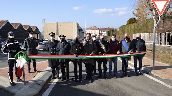 Borgomanero, inaugurata la nuova via dedicata alle Vittime delle Foibe