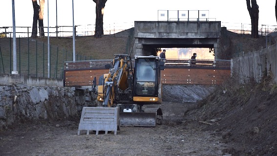 Gozzano, in fase di realizzazione il primo lotto della pista ciclopedonale