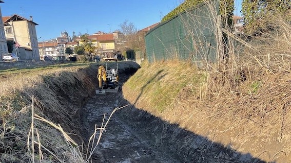 Borgomanero, prosegue la manutenzione idraulica dei torrenti