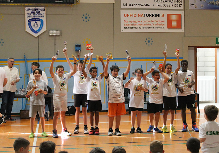Festa di fine anno sportivo per i piccoli cestisti del San Maurizio Jacks 
