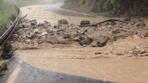 Armeno, esondazione del rio Cheggino