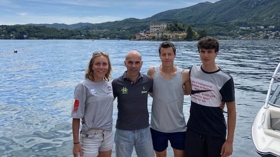 Atleti della Nazionale di Duathlon ospiti della "Fondazione Cavaliere del Lavoro Alberto Giacomini"
