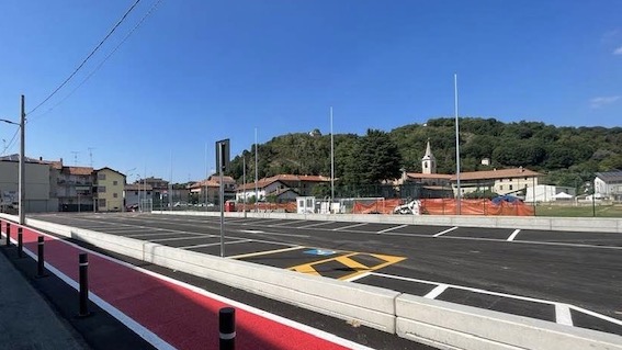 Briga Novarese, inaugurato nuovo parcheggio
