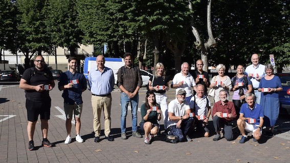 Partito da Borgomanero il Gran Tour del Lago d’Orta 