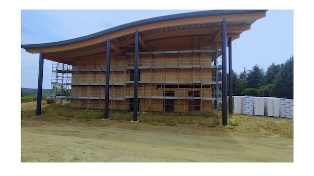 Gattico Veruno: grazie a Dremar futuri geometri in visita alla scuola in costruzione