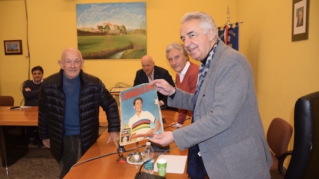 Gozzano, ospiti d'eccezione Giuseppe Saronni e Beppe Conti