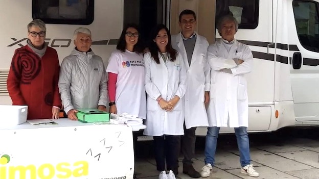 Partita da Borgomanero l'iniziativa "Il camper della prevenzione"