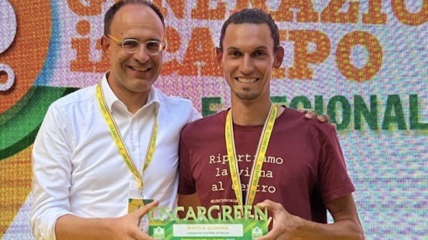 Oscar Green, giovane ghemmese finalista regionale nella categoria "Custodi d'Italia"