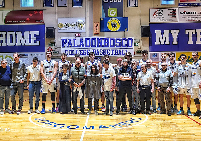 Tutti in campo: Anffas ospite del campionato di College Basket Borgomanero
