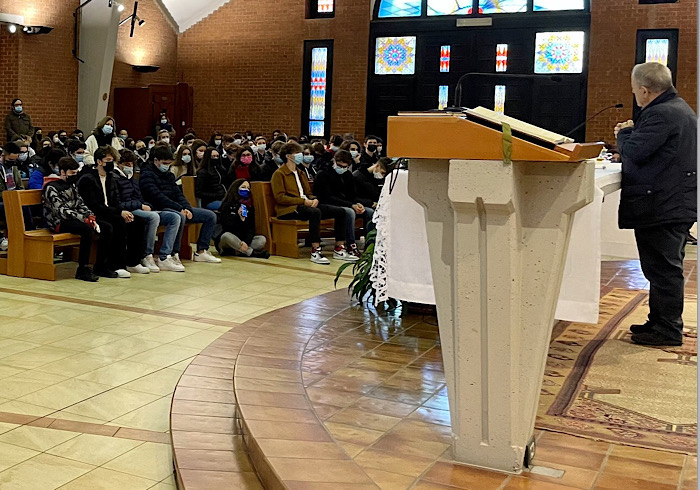 Borgomanero, il Don Bosco ricorda Filippo, studente morto sugli sci lo scorso anno