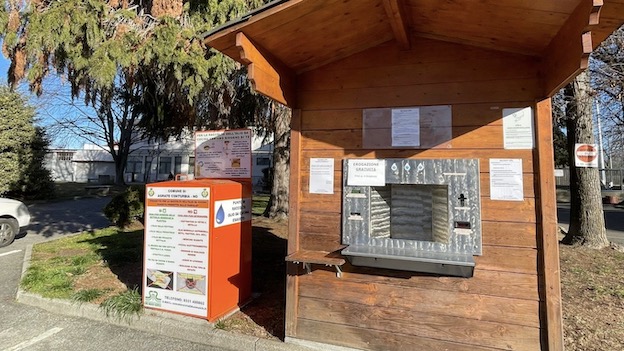 Agrate Conturbia, attiva la nuova casetta dell'acqua