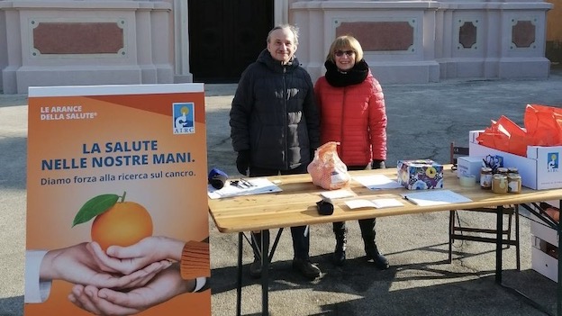 Novarese, bene la campagna AIRC con le arance della salute