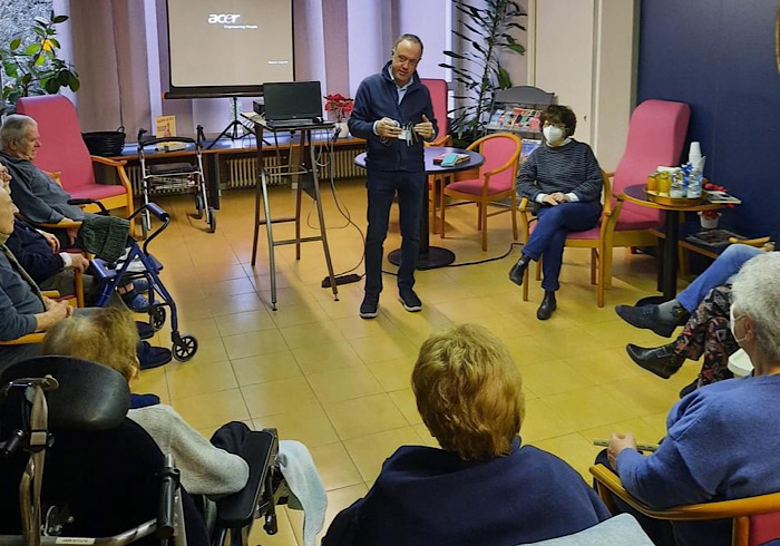 All'Opera Pia Curti di Borgomanero progetto di lettura terapeutica 