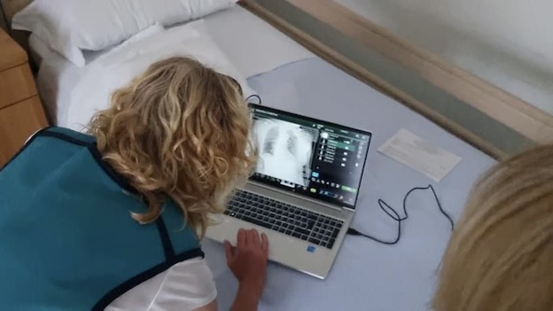 Radiologia domiciliare dell'Asl, in 6 mesi eseguiti un centinaio di esami