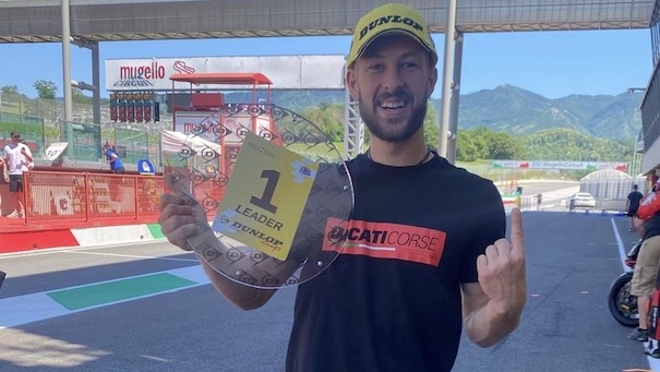 Il gozzanese Picciuto al comando del campionato Big Supersport Coppa Italia Dunlop