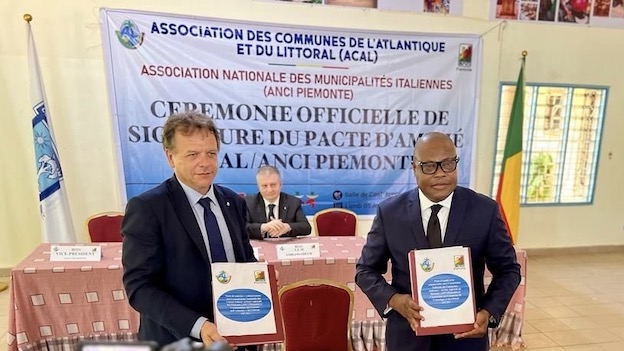 Comuni piemontesi e Benin: siglato patto d'amicizia