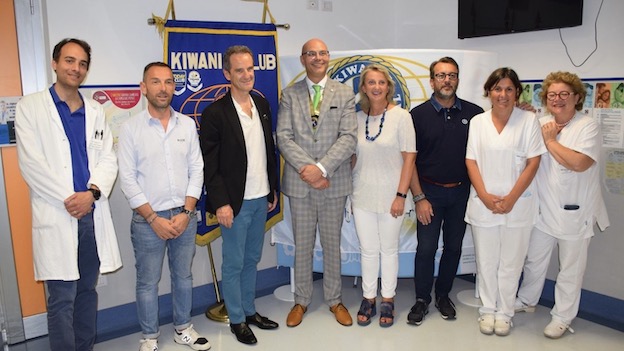 Ambulatori di Pediatria di Borgomanero, nuovi arredi grazie al Kiwanis Club