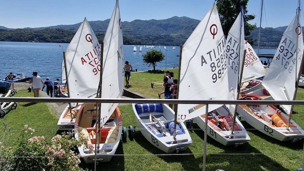 Lago d'Orta: svolto il trofeo Deda Gorla, regata a squadre della classe Optimist