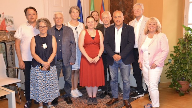 Borgomanero, delegazione tedesca ha presentato il  Progetto europeo “Erasmus+”