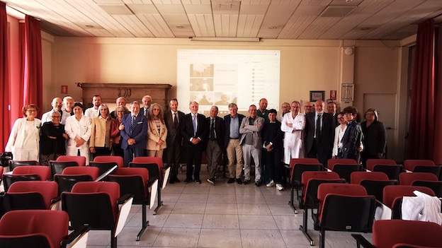 Ospedale di Borgomanero, visita del Rettore dell'Università del Piemonte Orientale