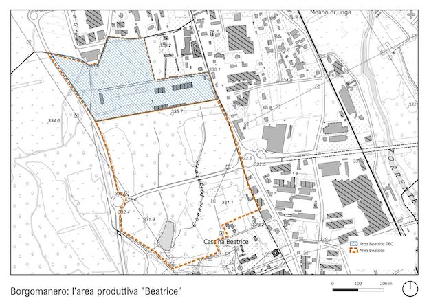 Borgomanero, nuove possibilità di sviluppo per l'area Beatrice