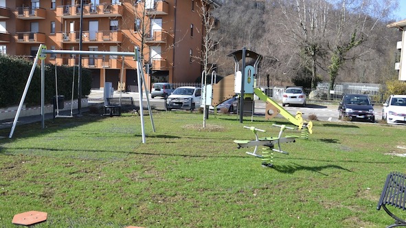 Borgomanero, conclusi i lavori nell'area di via IV Novembre