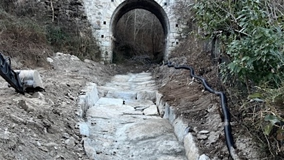 Partiti i lavori di messa in sicurezza del Rio Gambei a Sovazza