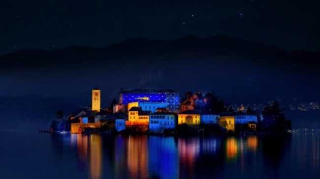Orta,"Isola delle Stelle": speciale illuminazione prolungata sino al 14 gennaio 