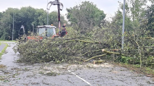 Maltempo, molti i danni a Fontaneto d'Agogna