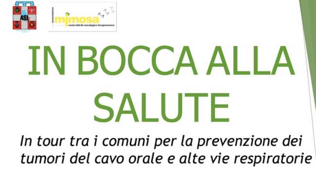 "In bocca alla salute", il 6 maggio tappa a Fontaneto d'Agogna
