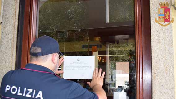 Novara, dieci giorni di chiusura per un esercizio pubblico disposti dal Questore