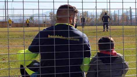 "La partita con papà" in carcere a Novara