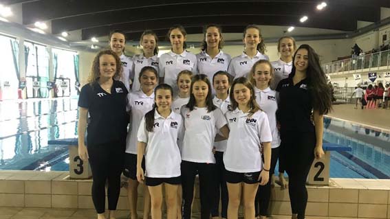 Libertas Nuoto Novara: tanti brevetti per le ondine 