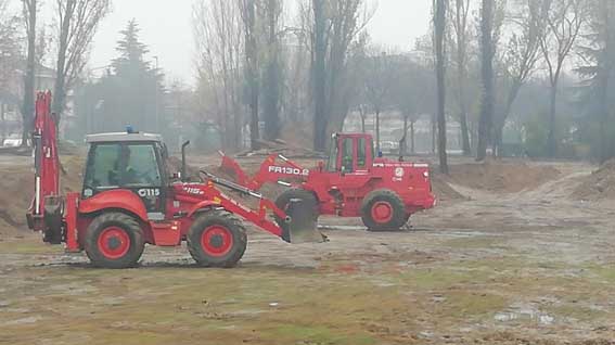 Convenzione fra Provincia e vigili del fuoco per l'utilizzo di un terreno di via Generali