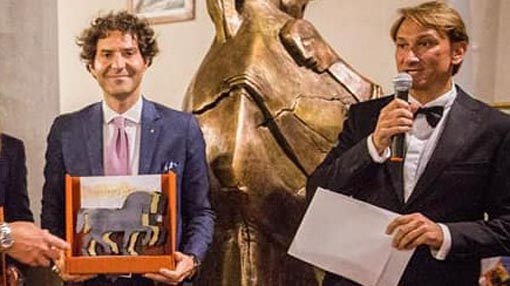 Cavalierato di Leonardo Da Vinci per il novarese Fabrizio Barini