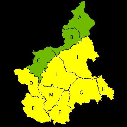 Meteo: ancora allerta gialla per possibili forti temporali