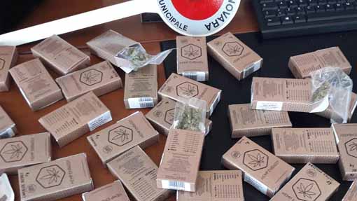 Vendita illegale di infiorescenze di canapa: denunciato un commerciante