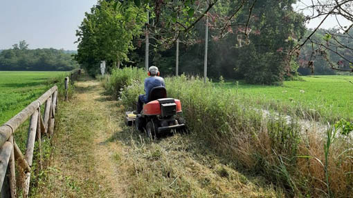 Parco del Ticino: sistemazione della ciclopedonale a Oleggio