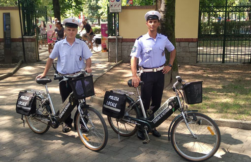 Polizia Locale: nel fine settimana servizio sperimentale di pattuglia in bici