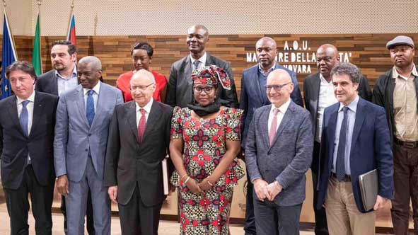 Il Ministro della Salute delle Repubblica del Congo ha visitato l'ospedale "Maggiore"