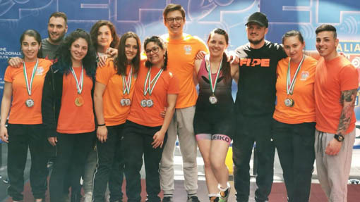  Team QuishQuash 2000 Novara: primo posto in Piemonte nello "strappo e slancio"