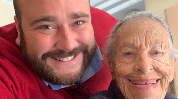 Novara, 105 anni per la signora Maria Bianca